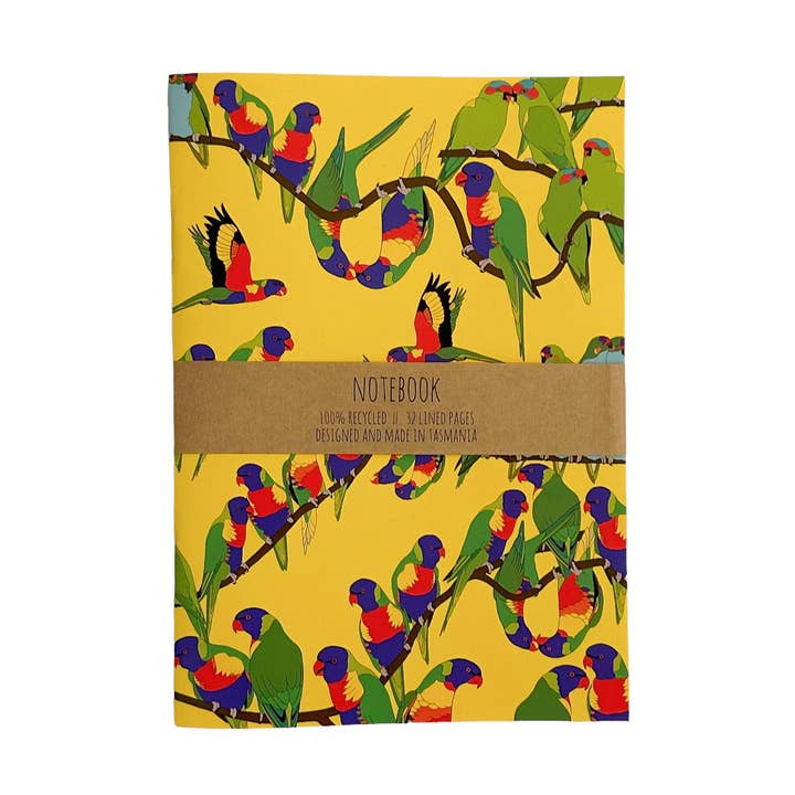 Red Parka - Wholesale Notebook - Lorikeets Notebook0