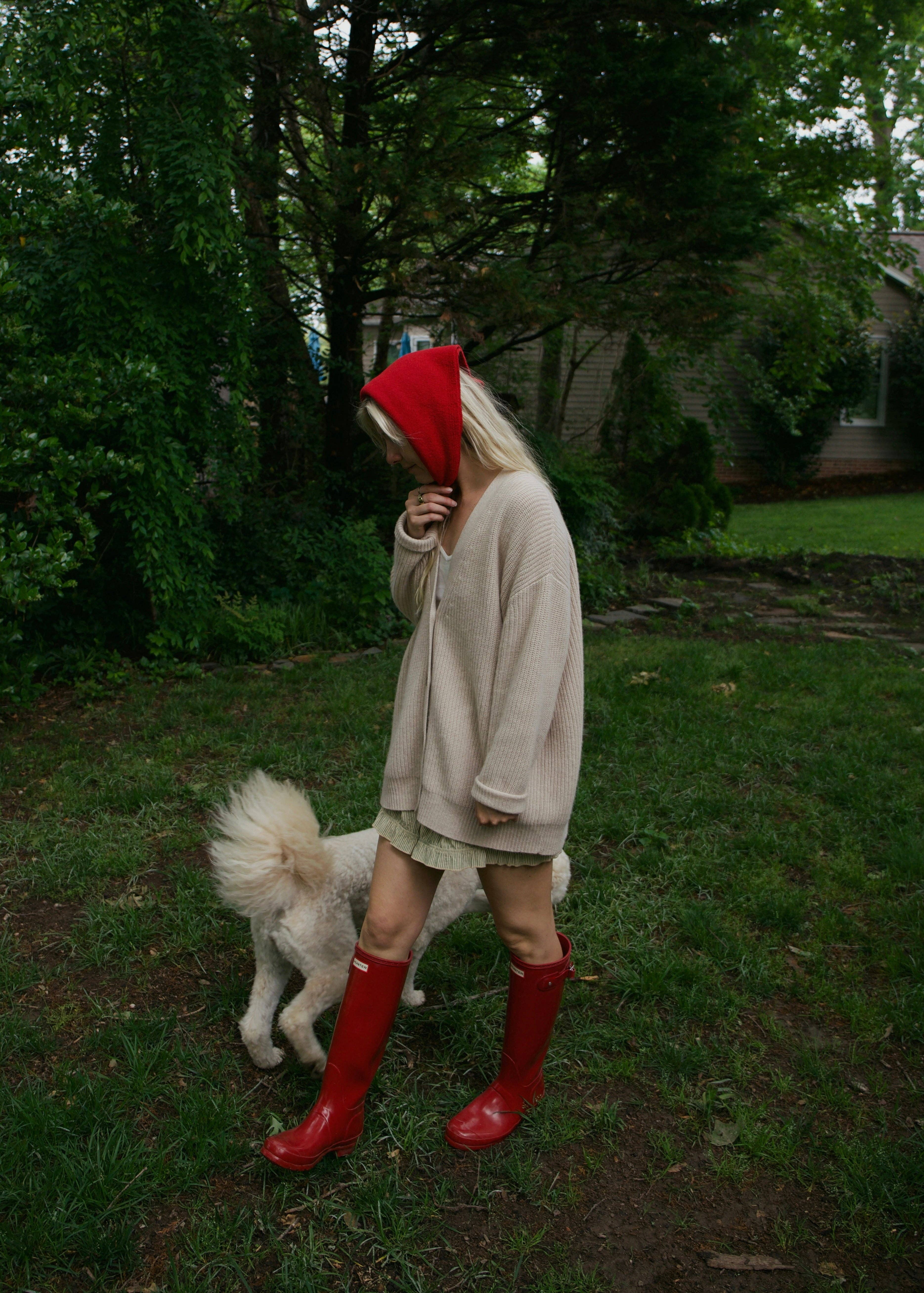 Beaten Path Co - Vendita all'ingrosso Sciarpa - Donna - SCIALLE TRIANGOLO FRAGOLA8