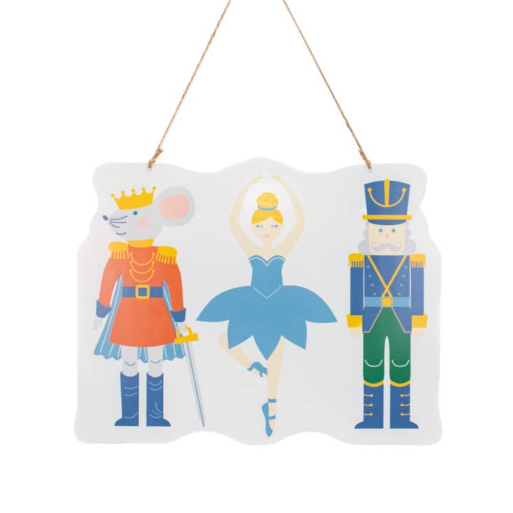 Colgador de Puerta Cascanueces Vals Multicolor 19.75x15.5 para venta al por mayor de The Royal Standard