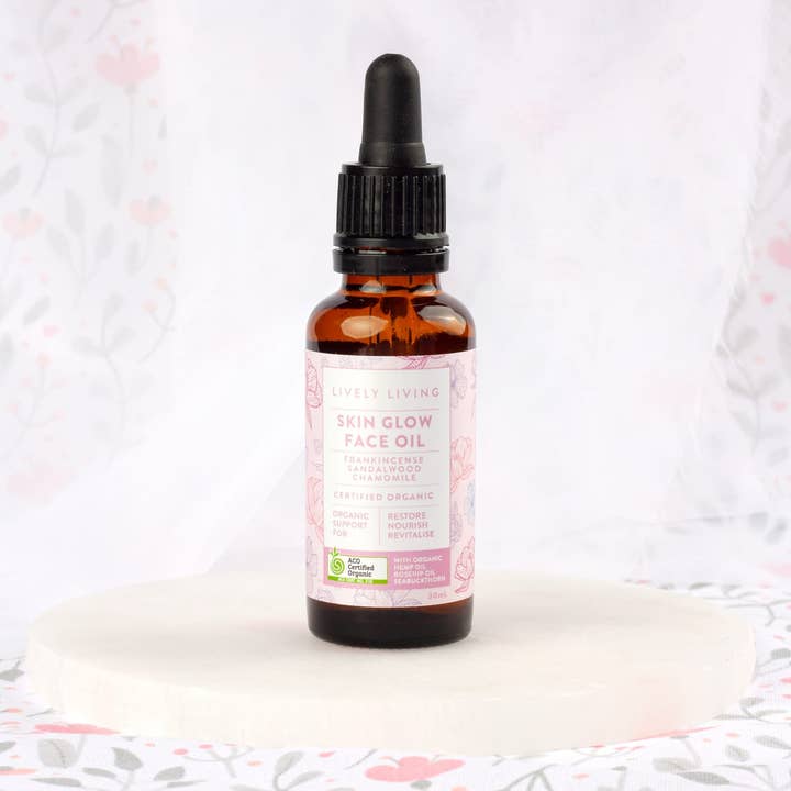 Lively Living - Wholesale Facial oil - Skin Glow Organic Face Oil2
