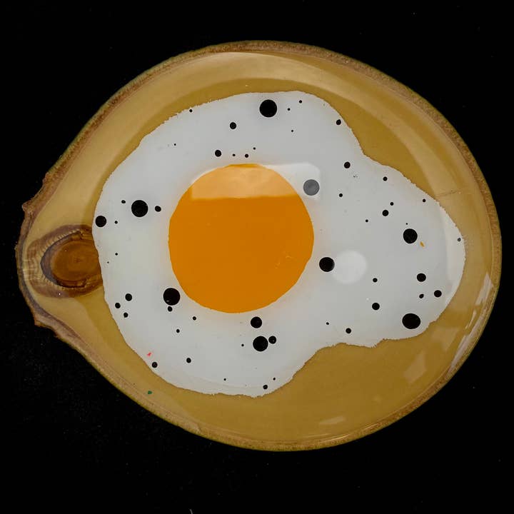 Artifacts of Joy - Wholesale Coasters - Coaster Birch Wood Abstract Eggs12