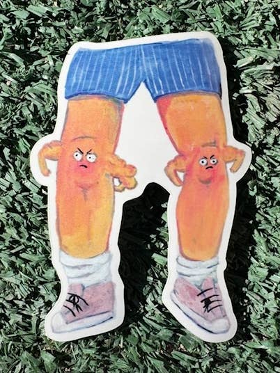 Strongest knees ever sticker for wholesale by VERYUSUAL