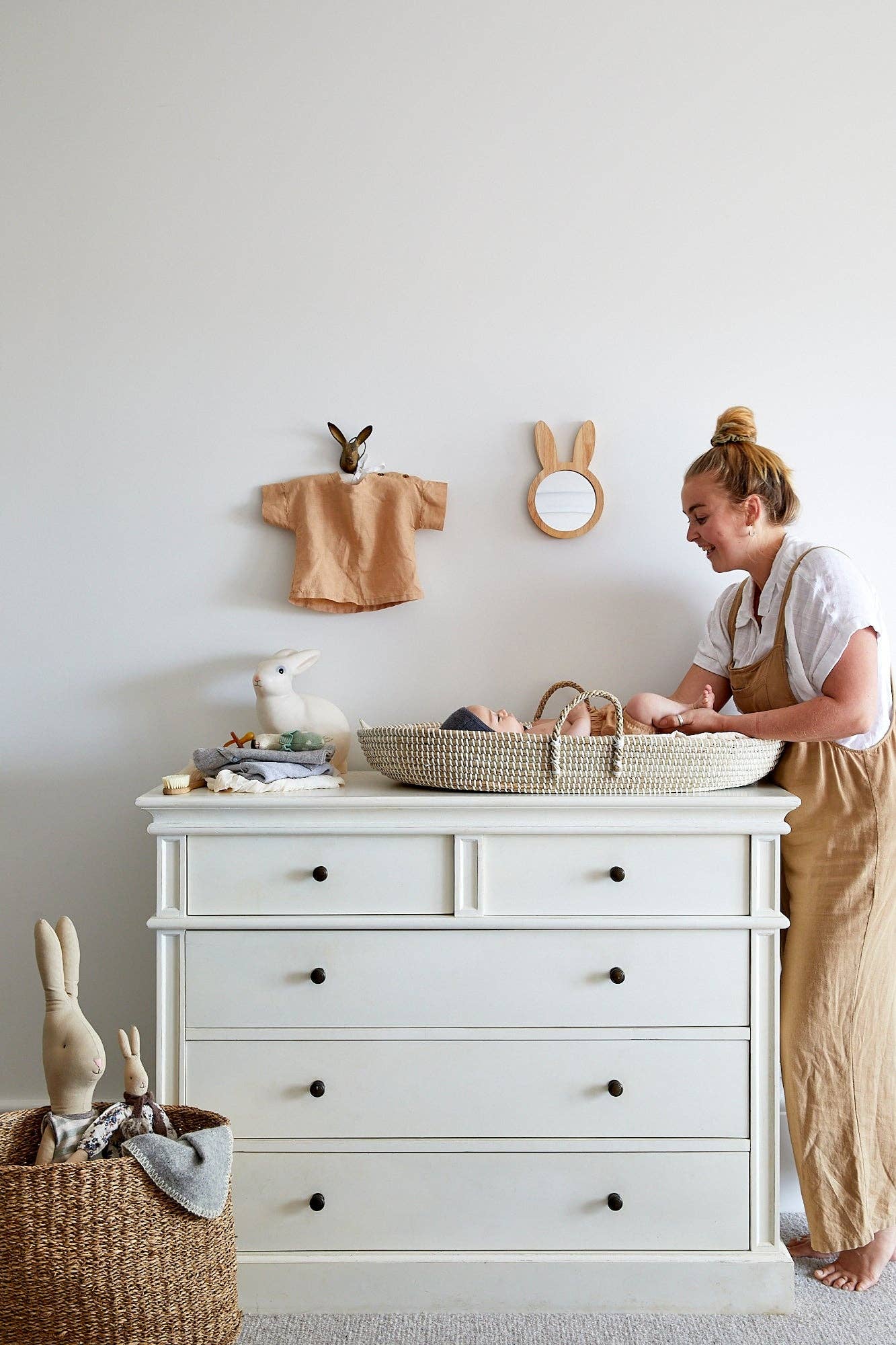 BEBE BASK® - Wholesale Changing Basket - Baby - LIV BABY CHANGING BASKET SET4