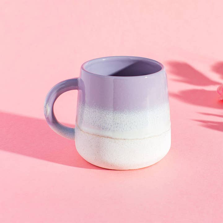 Sass & Belle Europe - Wholesale Coffee Mug - Mojave Glaze Lilac Mug1
