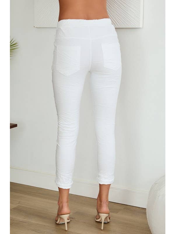 VENTI6 - Wholesale Lounge Sweatpants/Joggers - Women's - JOGGERS WITH LEOPARD/ SEQUIN PATCHES (21190-LEOPARD)