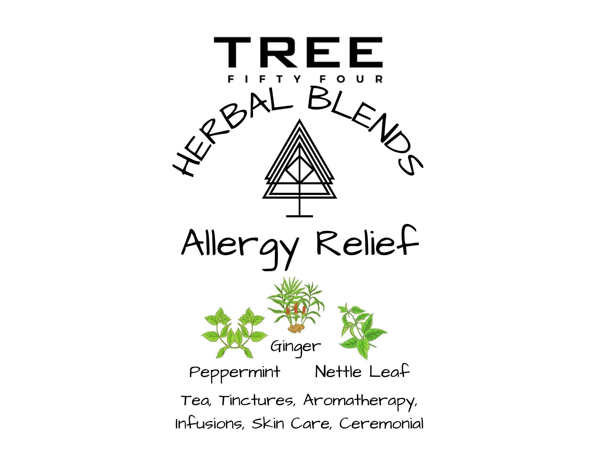 Tree Fifty Four – wholesale Löst te – Allergilindrande örtteblandning | 2oz - 1 KG | Löste2