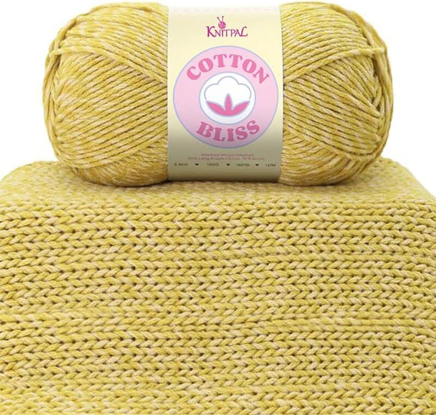 KnitPal - Wholesale Yarn - Cotton Bliss Milky Soft Yarn - #4 Worsted Weight23