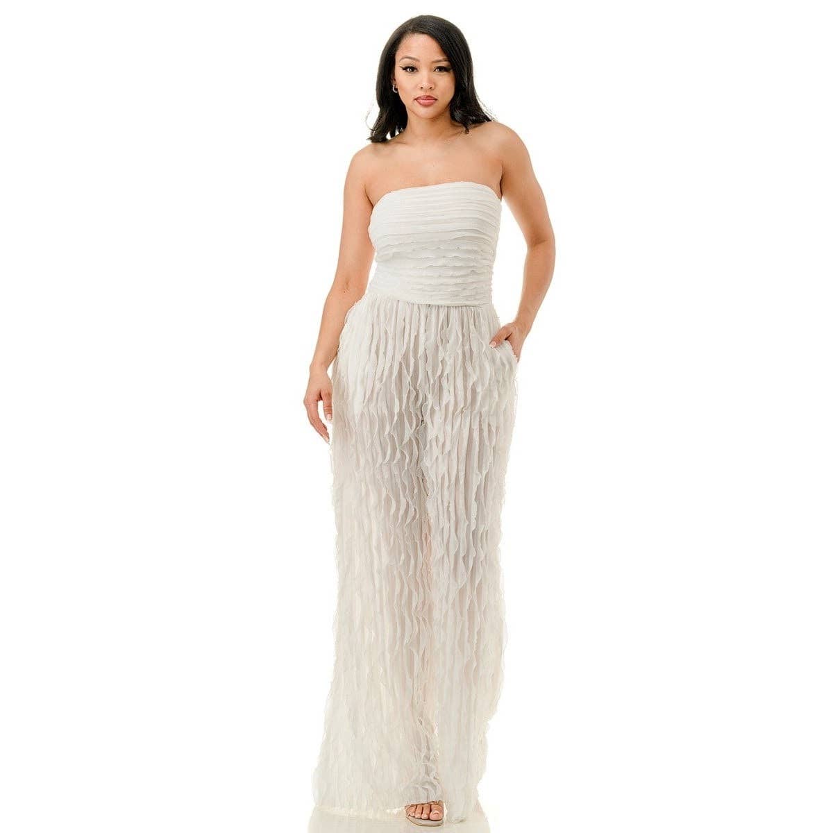 Black Pearl Clothing – Großhandel Jumpsuit – Damen – STRUKTURIERTER JUMPSUIT IN EFEU-OPTIK5