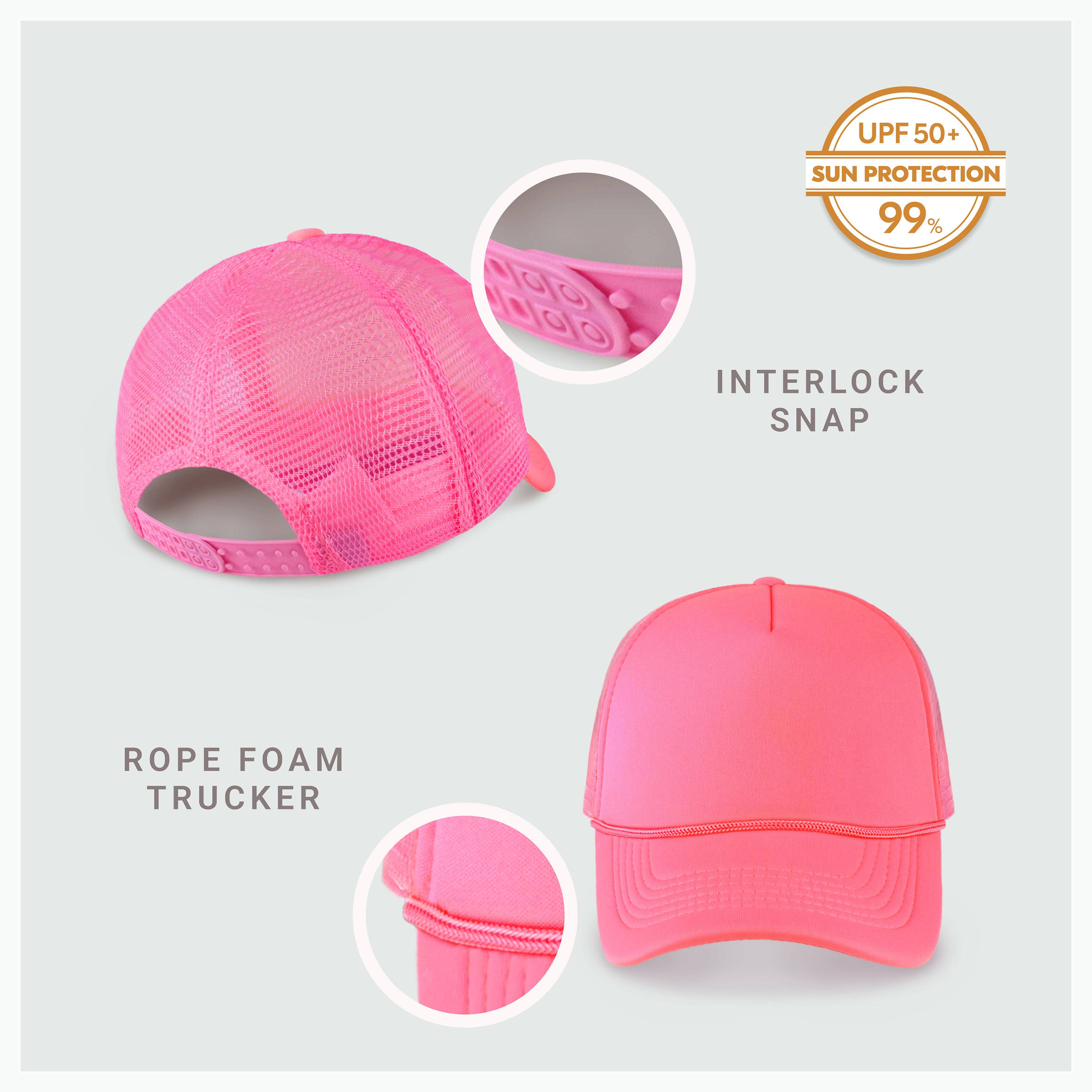 ChoKoLids - Wholesale Trucker Hat - Men's - CHOK.LIDS Foam Mesh Trucker Hat74