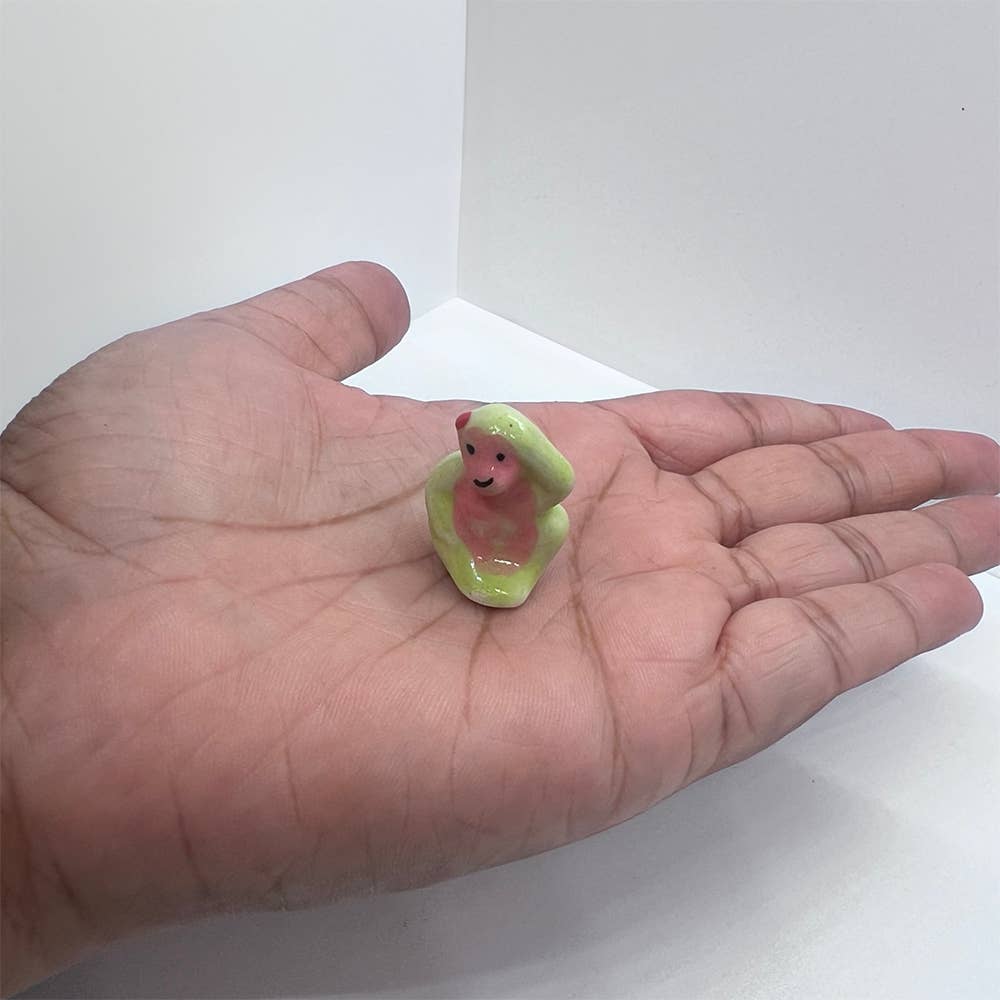 VIE - Wholesale Decorative Figurine - Mini Ceramic Figurine, Assorted Colour, Approx. 2cm266