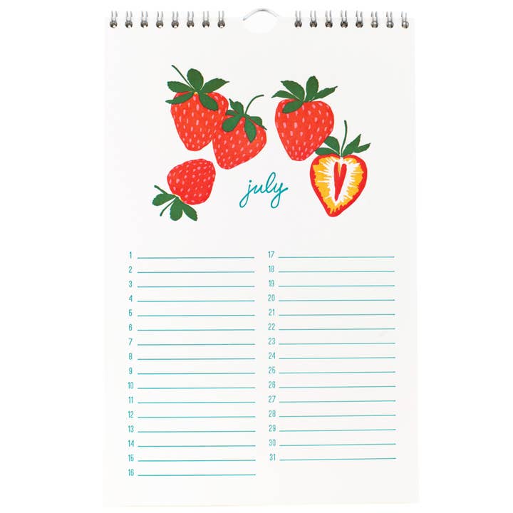 Smudge Ink - Wholesale Calendar - Good Morning Birthday Calendar8