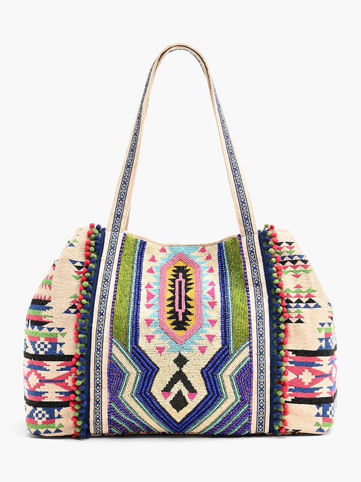 Eterisk utsmyckad tote för wholesale av America & Beyond