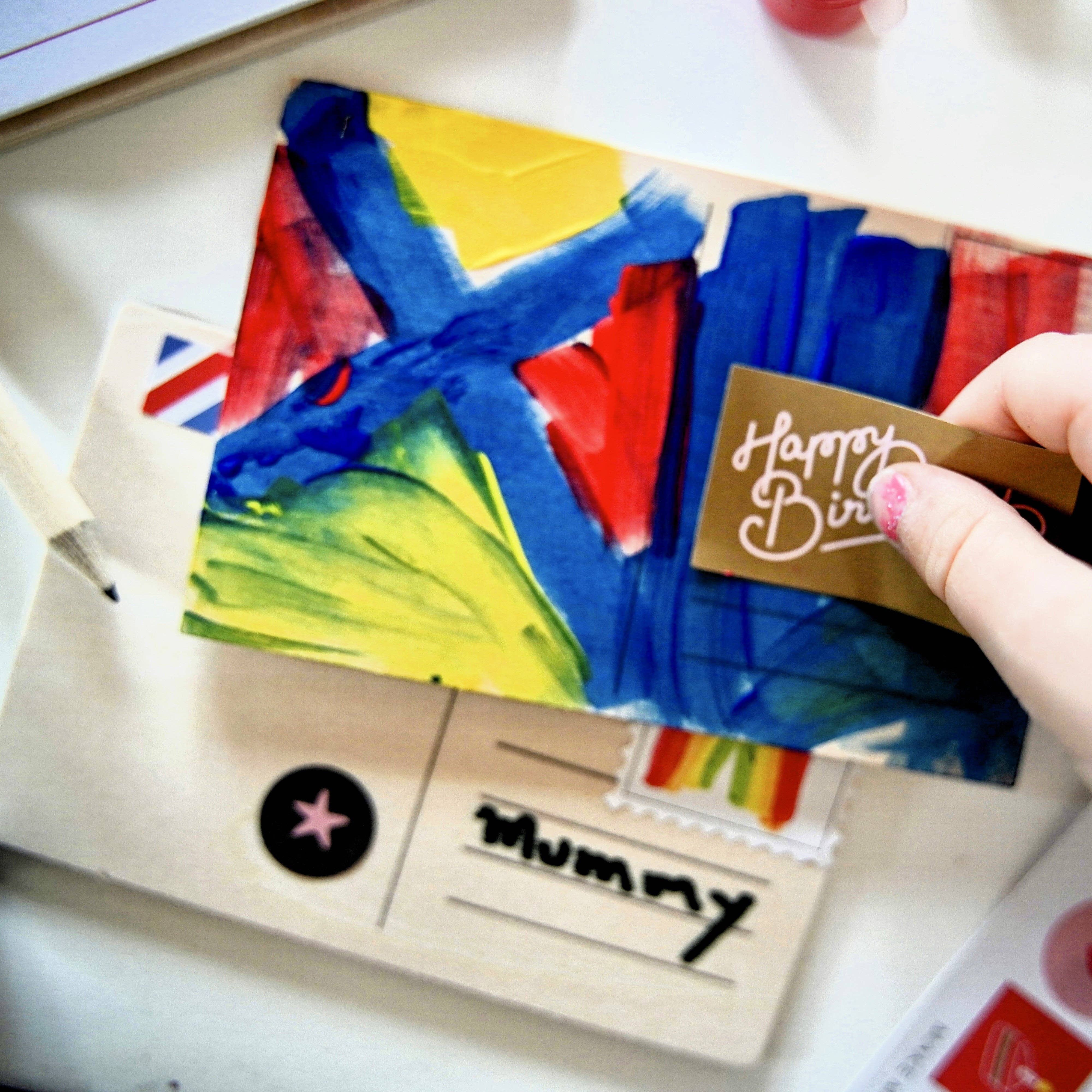 Make Me Iconic - Wholesale DIY Craft Kit - Kids - WOODEN TOY - POST BOX LETTERS CRAFT KIT16