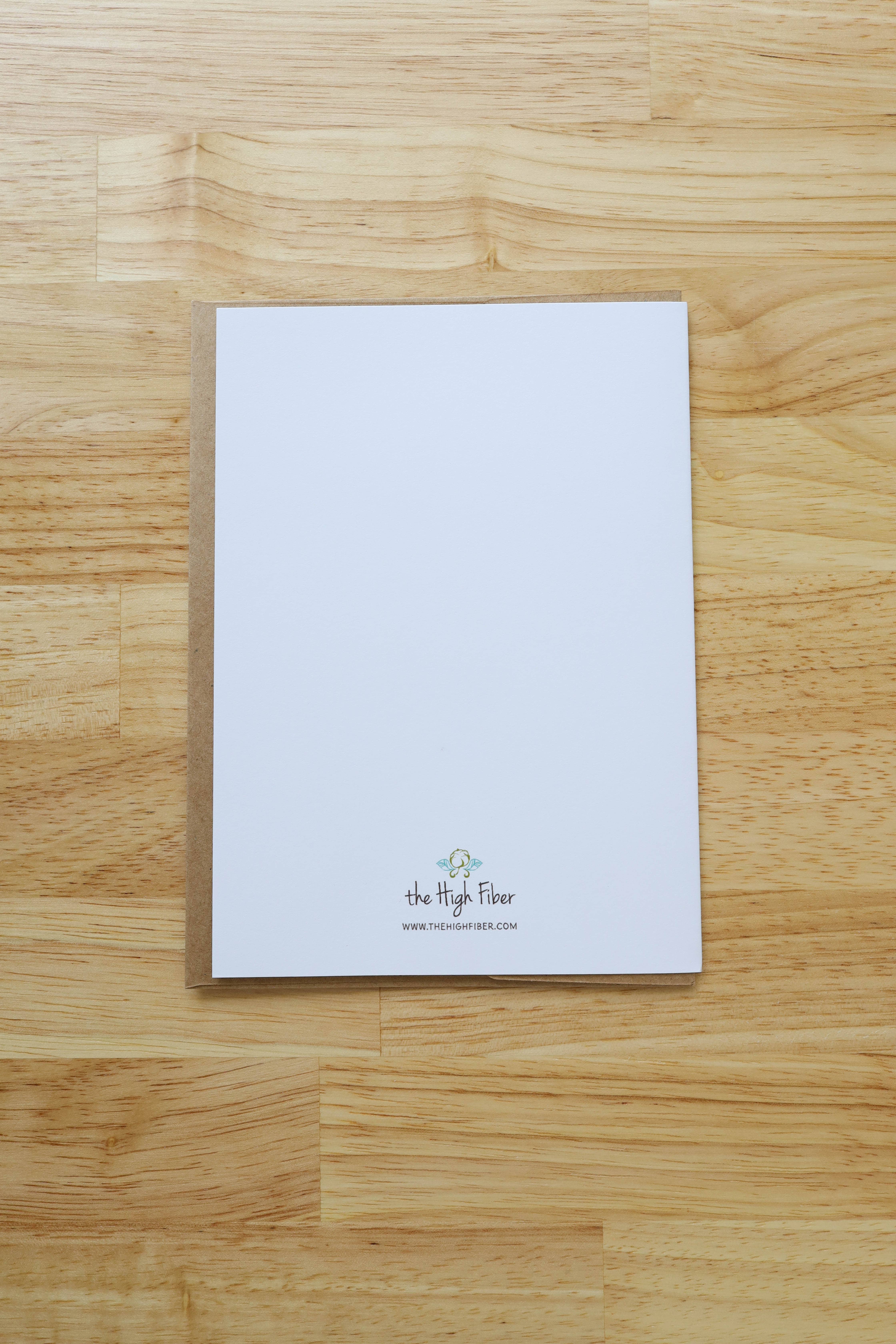 The High Fiber – wholesale Vardagliga hälsningskort – *NY* Storlomskort, Konsttryck Vykort2