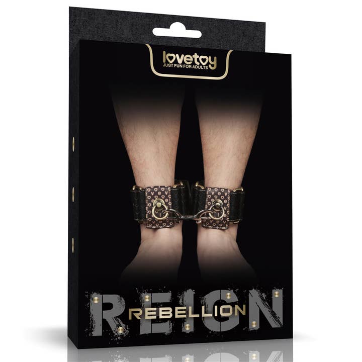 Rebellion Reign Ankle Cuffs for wholesale by LOVETOY