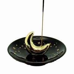 Fantasy Gifts - Vente Porte-encens - Porte-encens en céramique Lune0