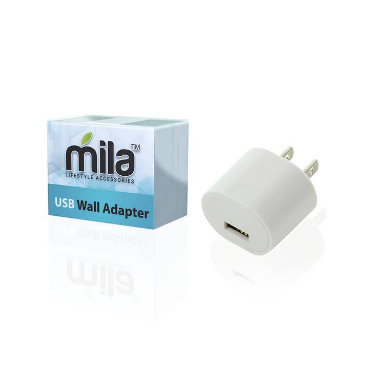 Mila Wholesale - Wholesale Power Adapter - Wall Plug Adapter, 12V USB - Compact