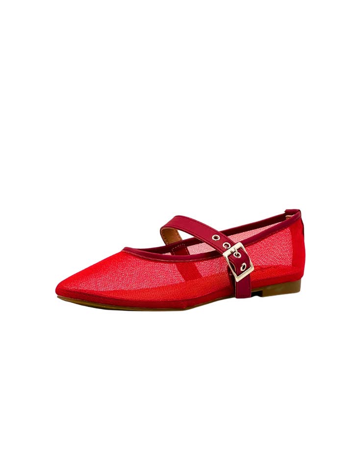 Stephan Paris - Wholesale Flats – Women’s - Light tulle ballet flats QQ-231