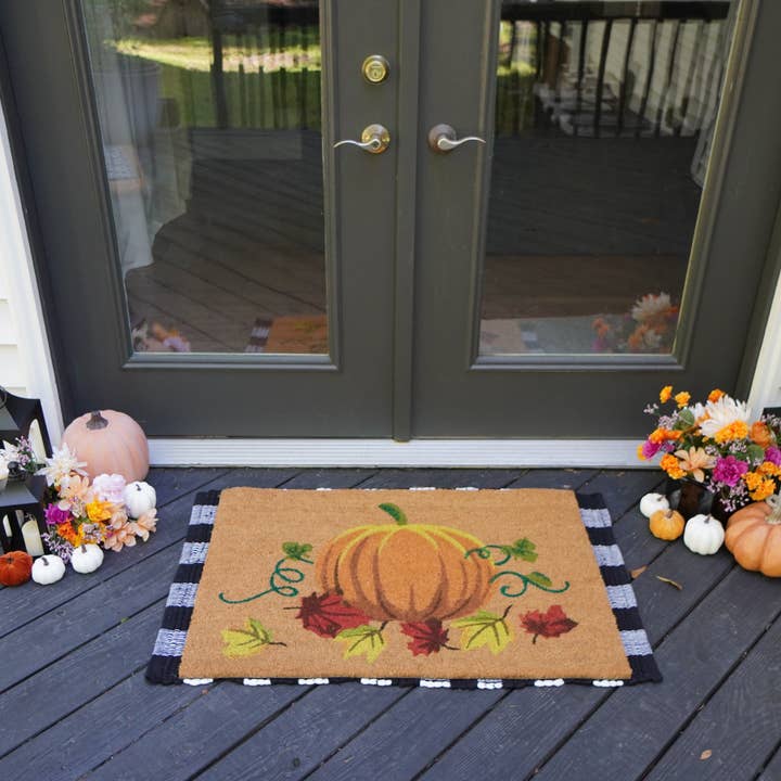 Calloway Mills - Wholesale Door Mat - Fall Nature's Bounty Doormat3
