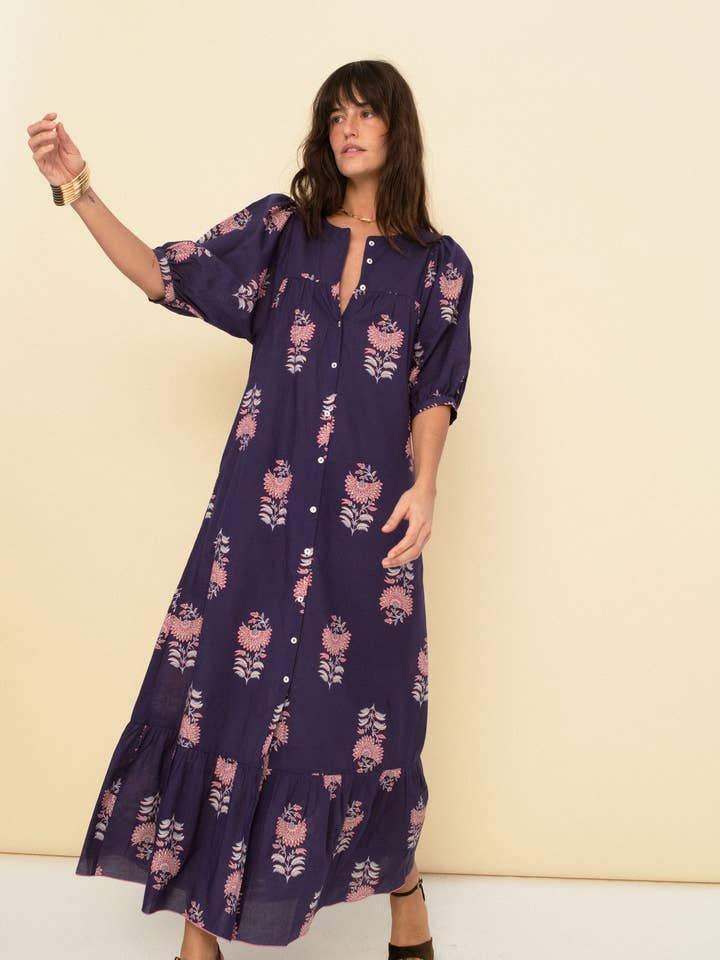 Sonmer Shop USA - Wholesale Dress - Women's - Sofia dress blue