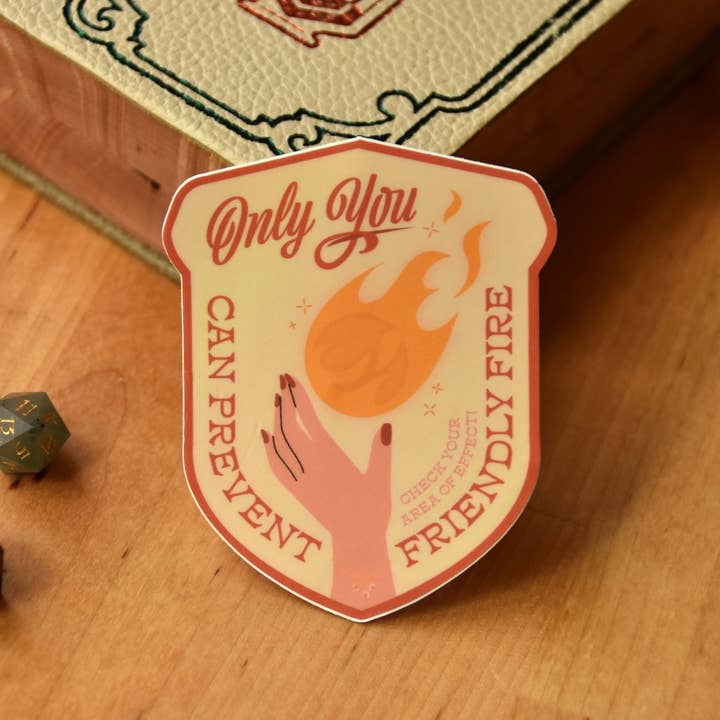 The Franki Hanke - Wholesale Sticker - Fireball Wizard Sticker9