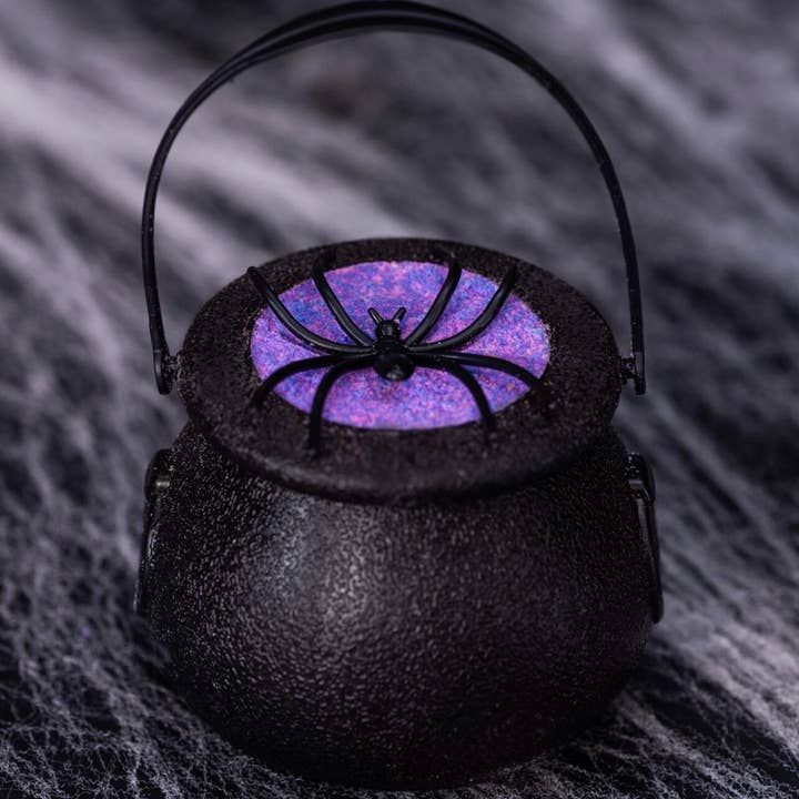 Spider Halloween Cauldron Bath Bomb for wholesale by Beauty By PharmD