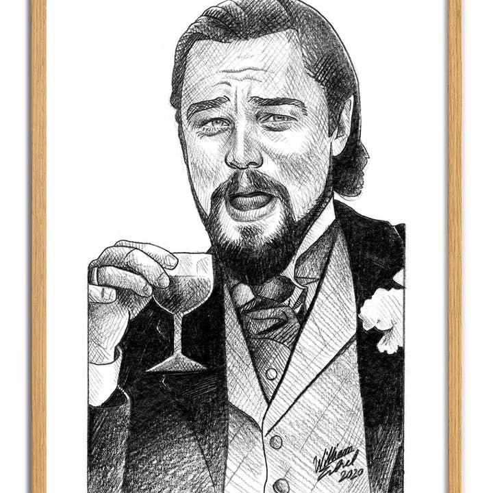 Wall Editions - Wholesale Poster - Art-Poster - Dicaprio Meme - William Erhel