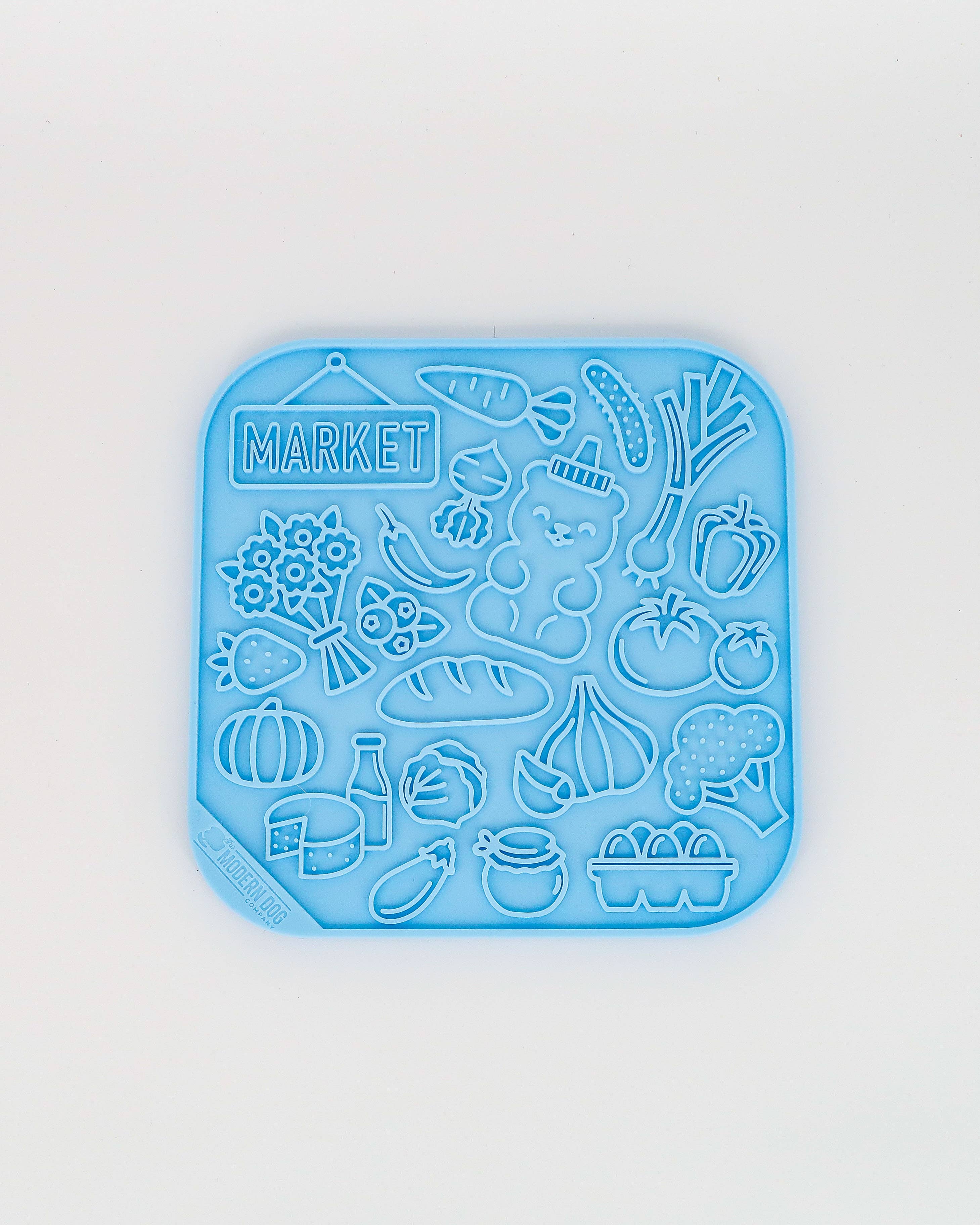 The Modern Dog Company - Wholesale Pet Food Mat - Dog - Farmer's Market Lick Mat