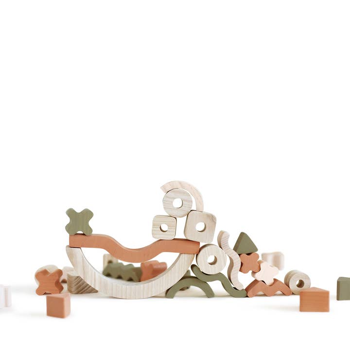 Babai – Großhandel Holzspielzeug – Kinder – Kreativer Balancer. Balancierspiel aus Holz, stapelbar2