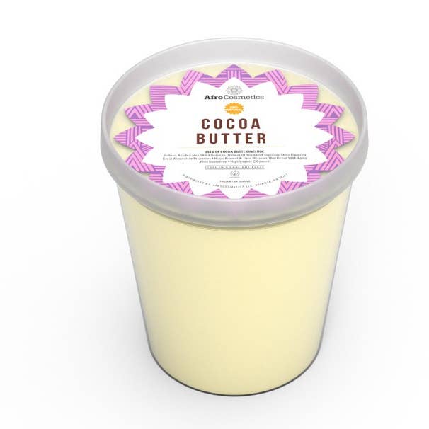 AfroCosmetics & Culture – wholesale Body balm/butter – Cocoa Butter Unrefined Pure Natural Organic Cold Pressed2