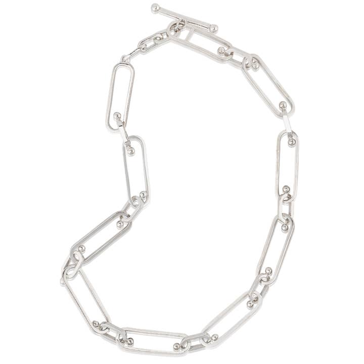 Lozenge Link Necklace for wholesale by Mignon Faget