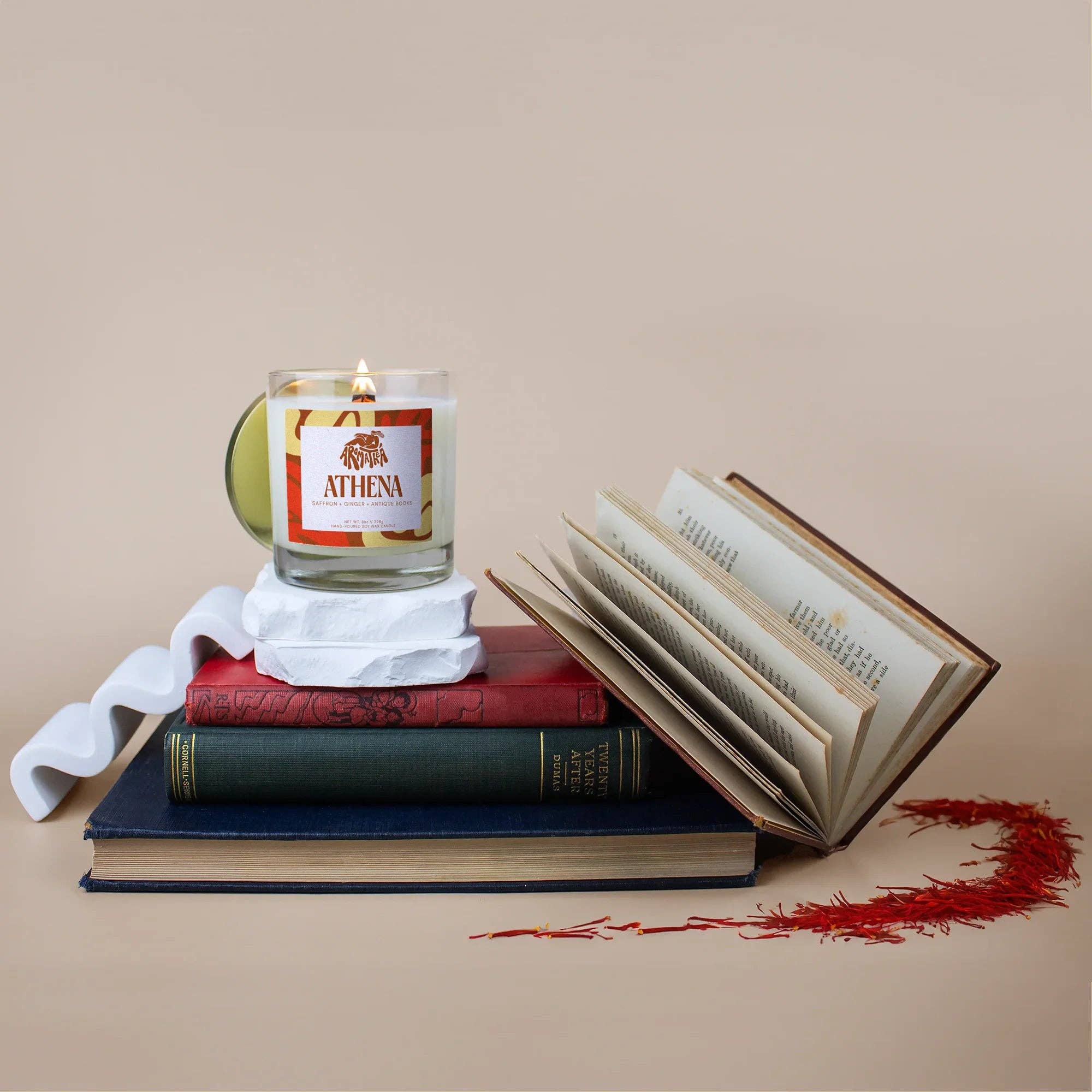 Aromatheá - Wholesale Jar/Filled Candle - Athena Candle2