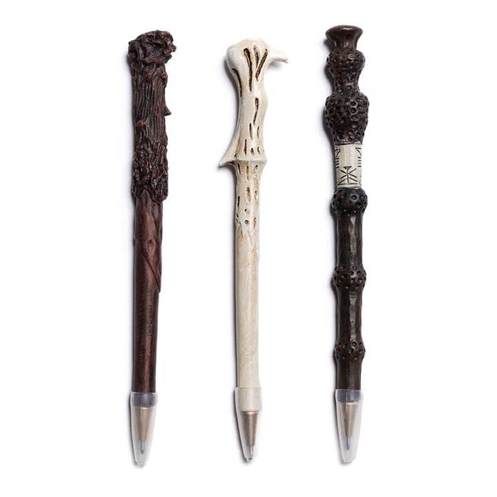 Insight Editions - #1 Pop Culture Publisher - Wholesale Pen - Harry Potter Wand Pen Collection (Set of 3)1