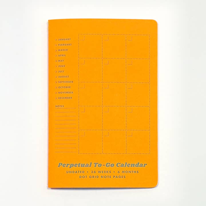 Perpetuell kalender för resan – odaterad för wholesale av Next Chapter Studio