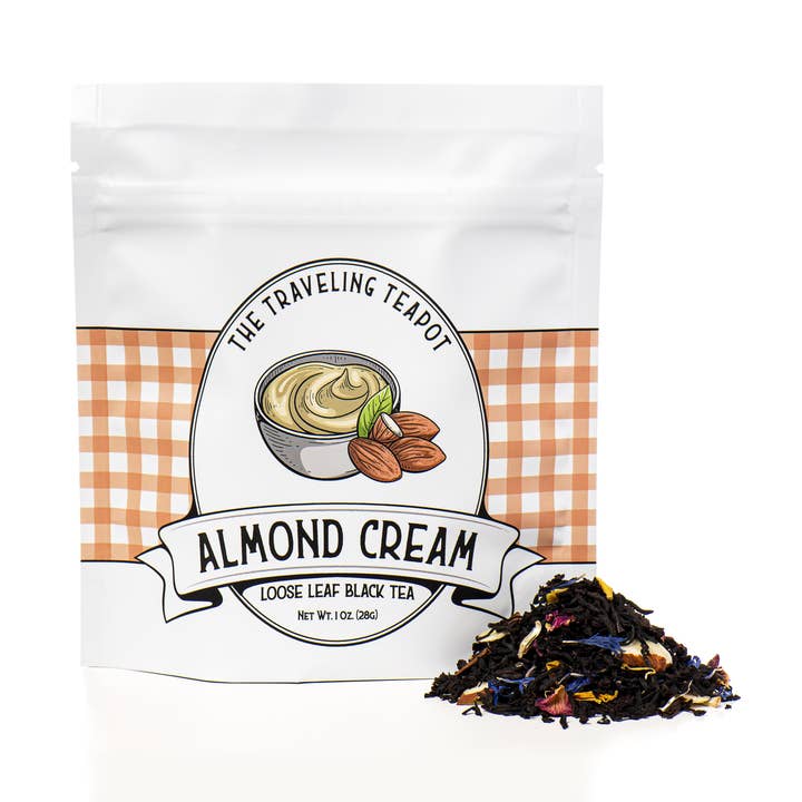 The Traveling Teapot - Vendita all'ingrosso Tè sfusi - Tè nero alla crema di mandorle0