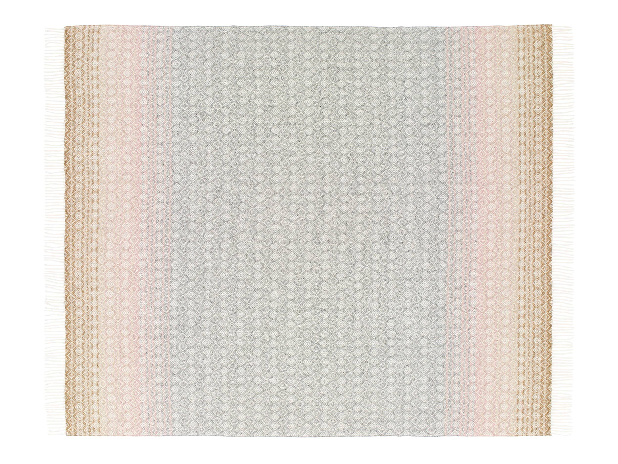 Bronte Moon - Wholesale Throw Blanket - Ombre Diamond Range - 100% British Wool - Made in England5