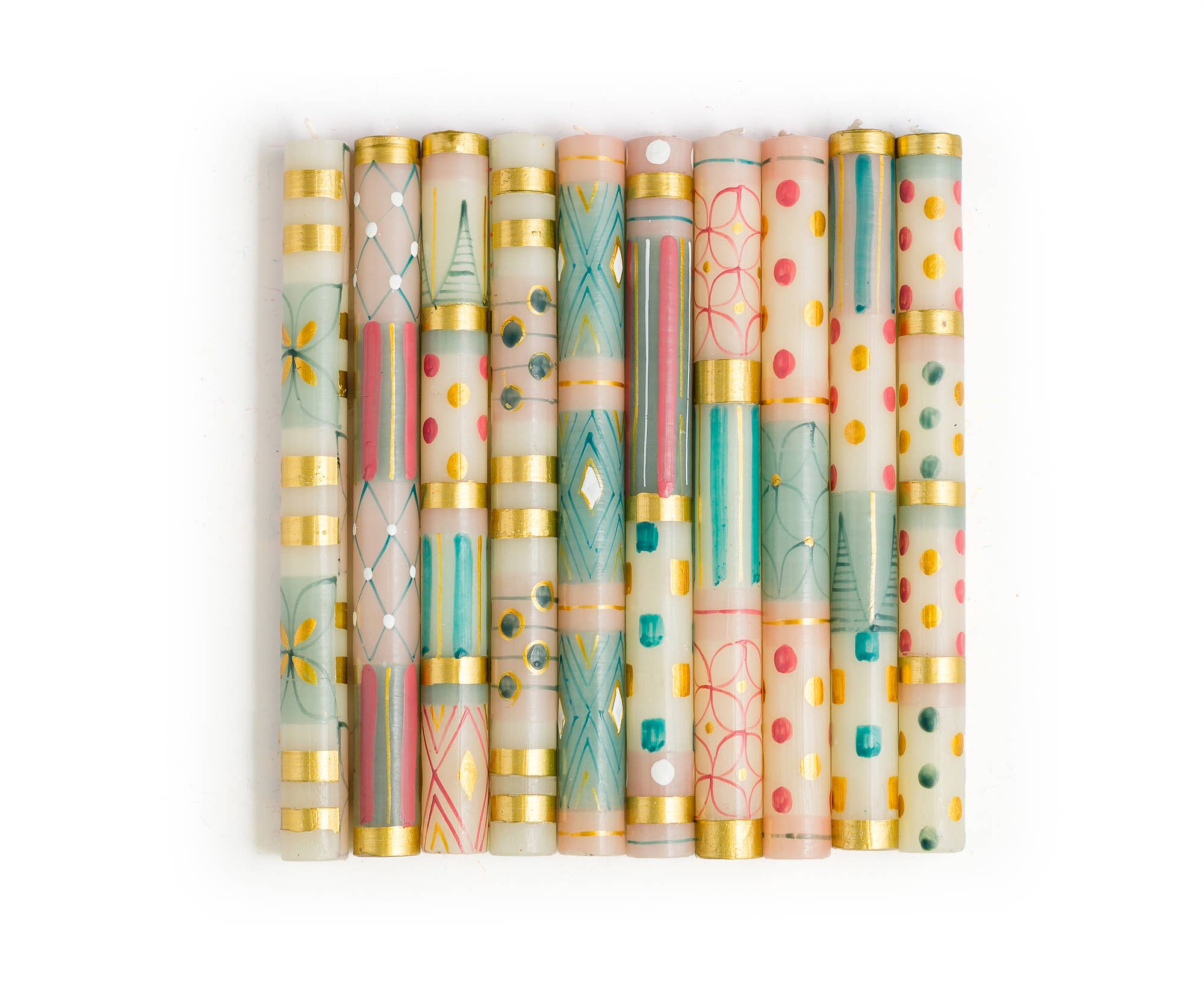 Thumbprint Artifacts - Wholesale Tapered Candle/Candlestick - Delight Candle13