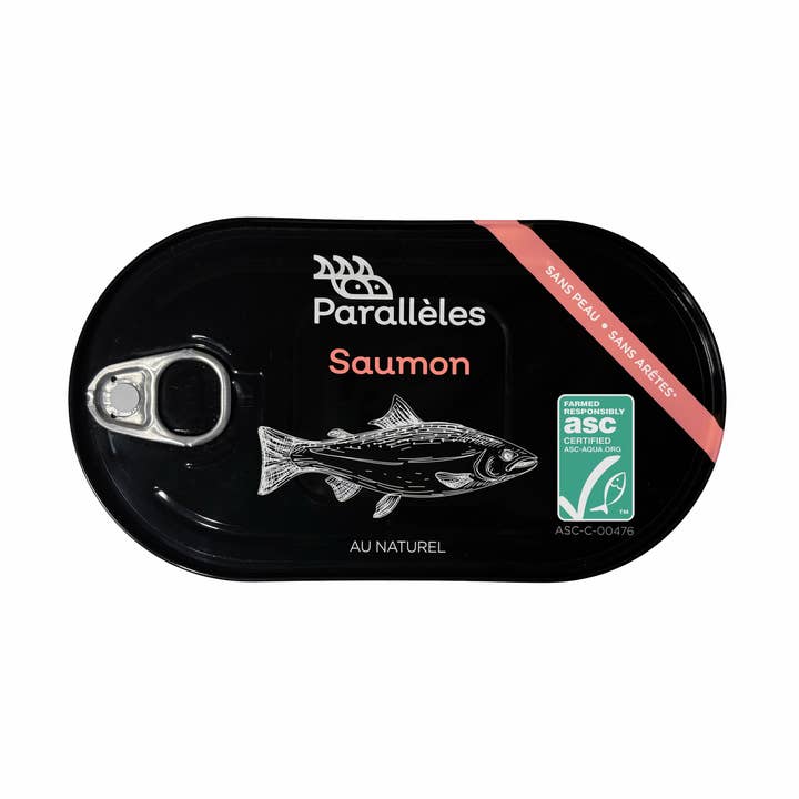 Conserves Parallèles – wholesale Konserverad fisk – ASC-lax i sin naturliga form0