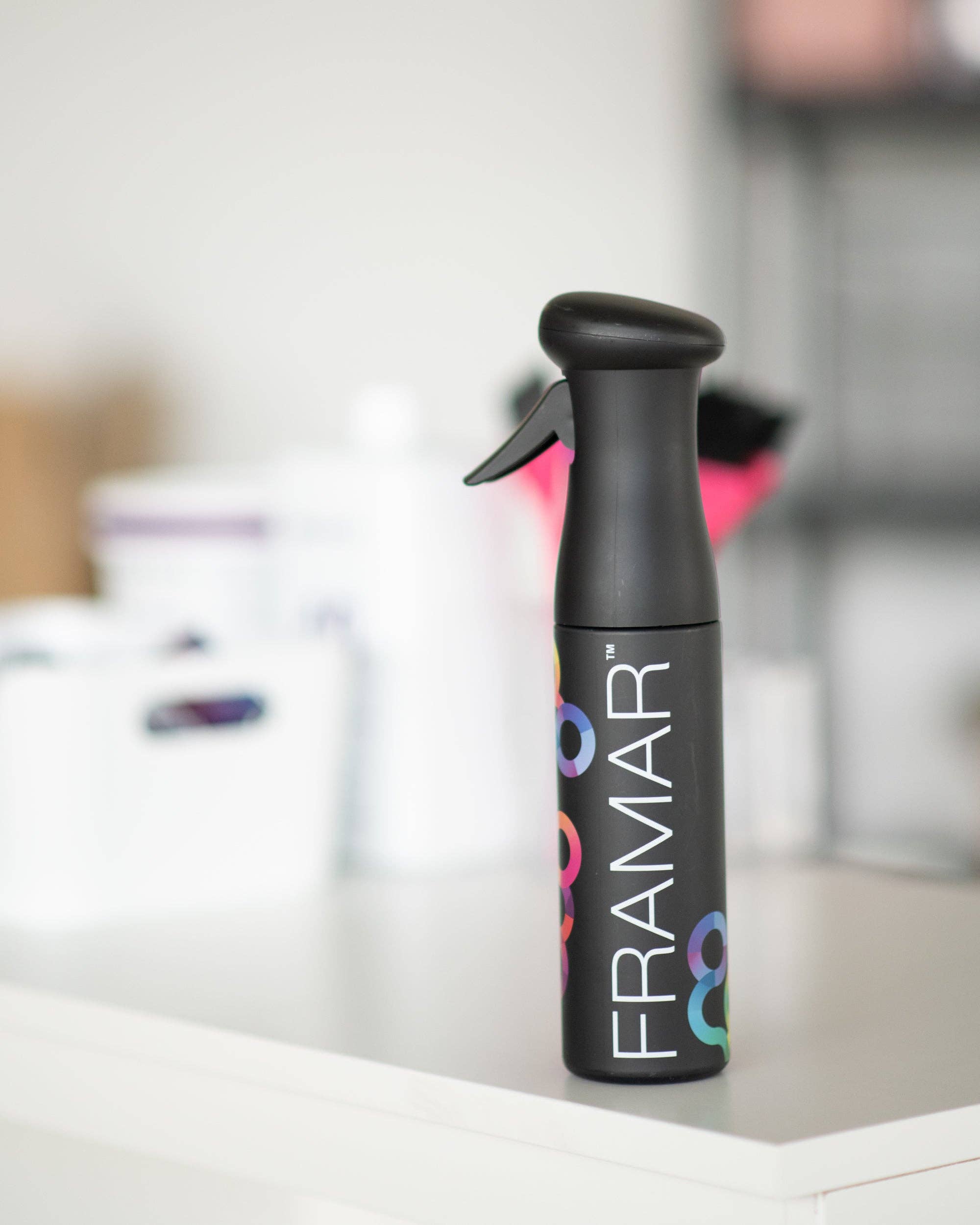 Framar Hair Brushes & Hair Accessories - Wholesale Hair Spray - FRAMAR Continuous Spray Bottle For Hair, Mist Bottle - Black5