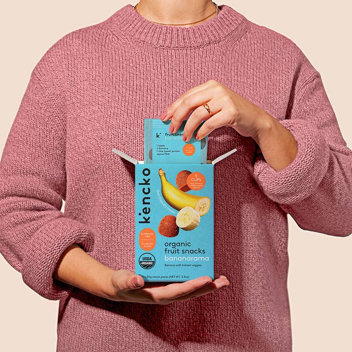kencko - Wholesale Fruit Snacks - Bananarama Organic Natural Fruit Snacks (5-pack)