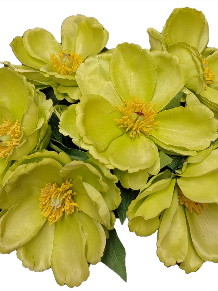 Silk Magnolia Bush Artificial Flowers for wholesale by Gary's Wholesale