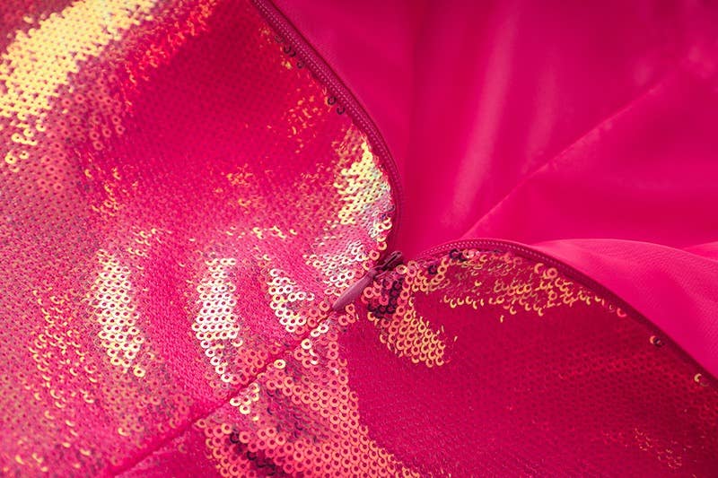 Fushcia SET051 Sequin Blazer & Shorts Set - Fashion Two-Piece for wholesale on Faire17