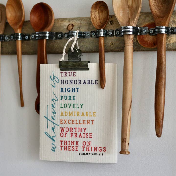 pensez à ces choses : torchon suédois pour la vente par The Adopt Shoppe