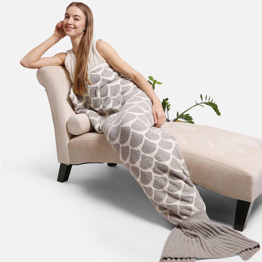 Fashion City - Wholesale Throw Blanket - Luxury Super Soft Mermaid Tail Blanket4