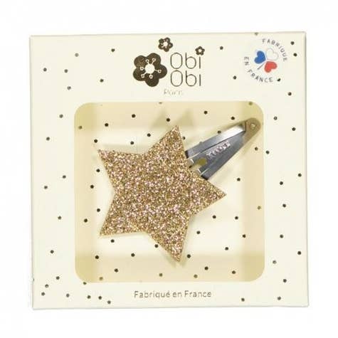 Sæt med 6 hårspænder med guldstjerne for engroshandel hos Obi Obi