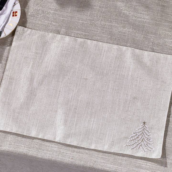 Placemats Christmas Tree for wholesale by Mera Linens