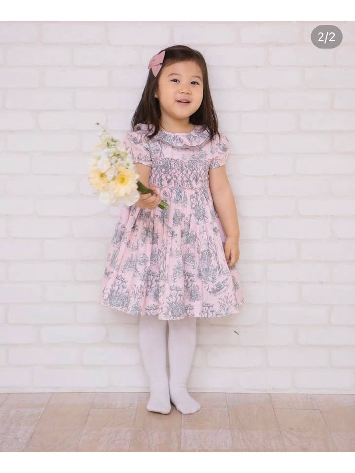 Annafie London Ltd - Wholesale Dress - Kids - ISADORA smocked dress5