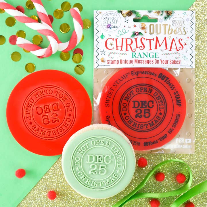 Sweet-Stamp - Wholesale Craft tool - OUTboss Christmas - December 25th Stamp - Regular Size