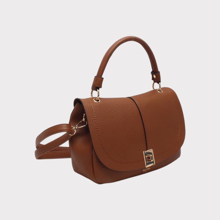 BESTINI - Wholesale Shoulder Bag - Women's - Shoulder bag, with flap and wrist strap, twist lock clasp7