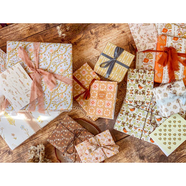 re:mused studio - Wholesale Flat Wrap - Petalcraft Gift Wrap Sheet-Double Sided12
